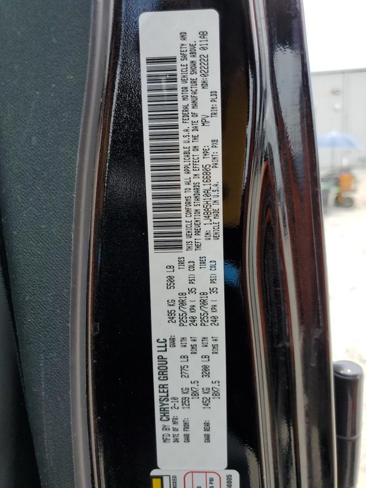 2010 Jeep Wrangler Unlimited Sahara VIN: 1J4BA5H10AL166805 Lot: 57134885