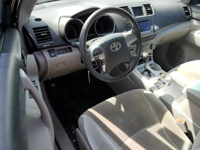  TOYOTA HIGHLANDER 2012 Черный
