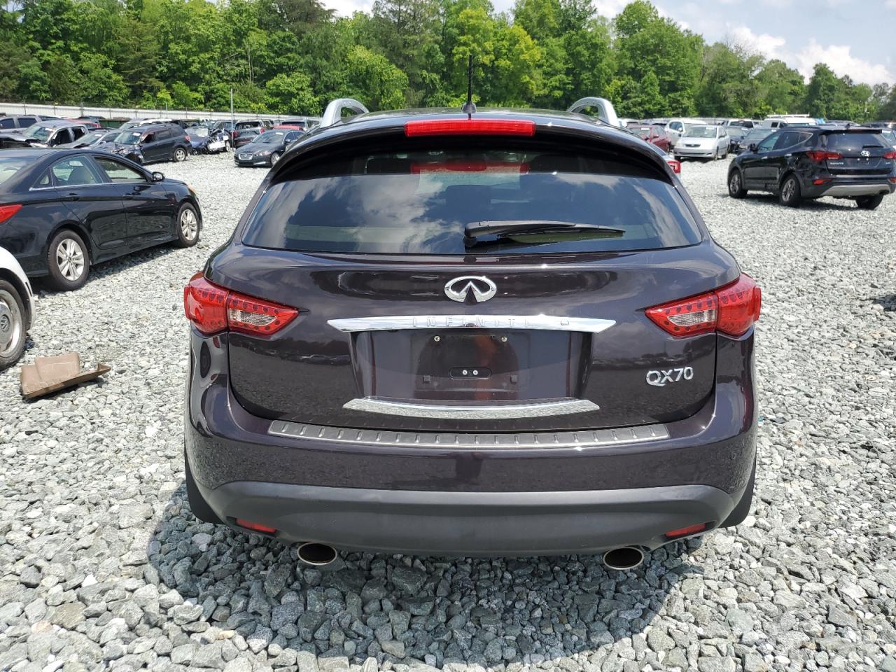 2017 Infiniti Qx70 VIN: JN8CS1MW2HM412523 Lot: 57143005
