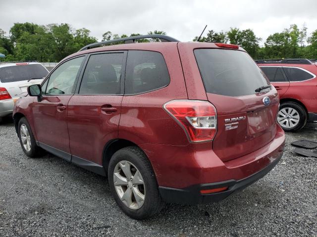 Паркетники SUBARU FORESTER 2014 Красный