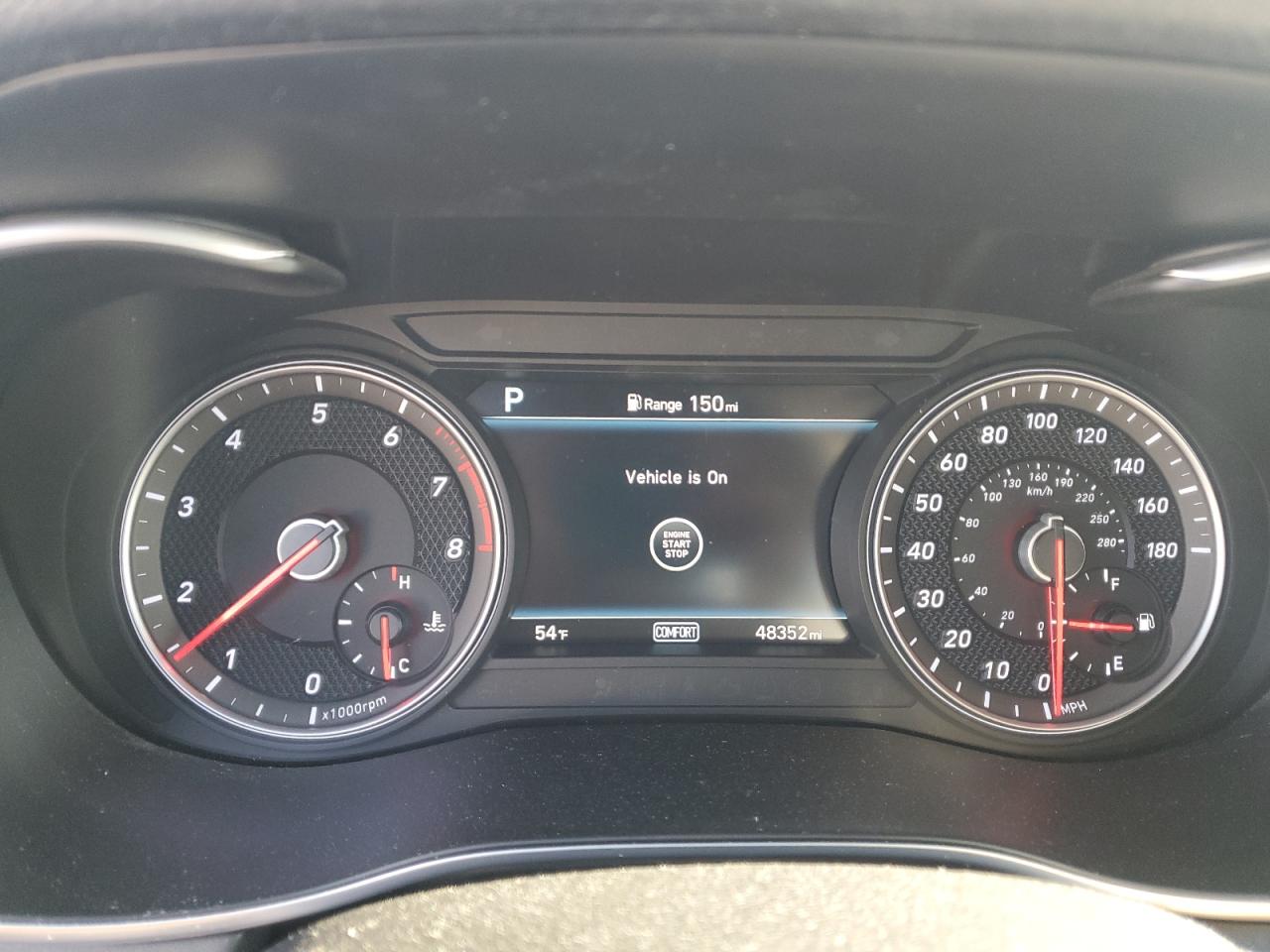 2020 Genesis G70 Prestige VIN: KMTG34LE1LU050912 Lot: 57963965