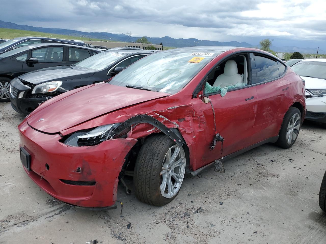 2021 Tesla Model Y zu verkaufen in Littleton, CO - Side