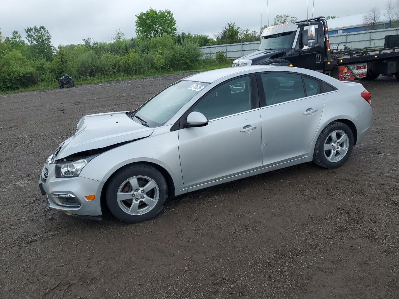 2015 Chevrolet Cruze Lt de vânzare în Columbia Station, OH - Front End