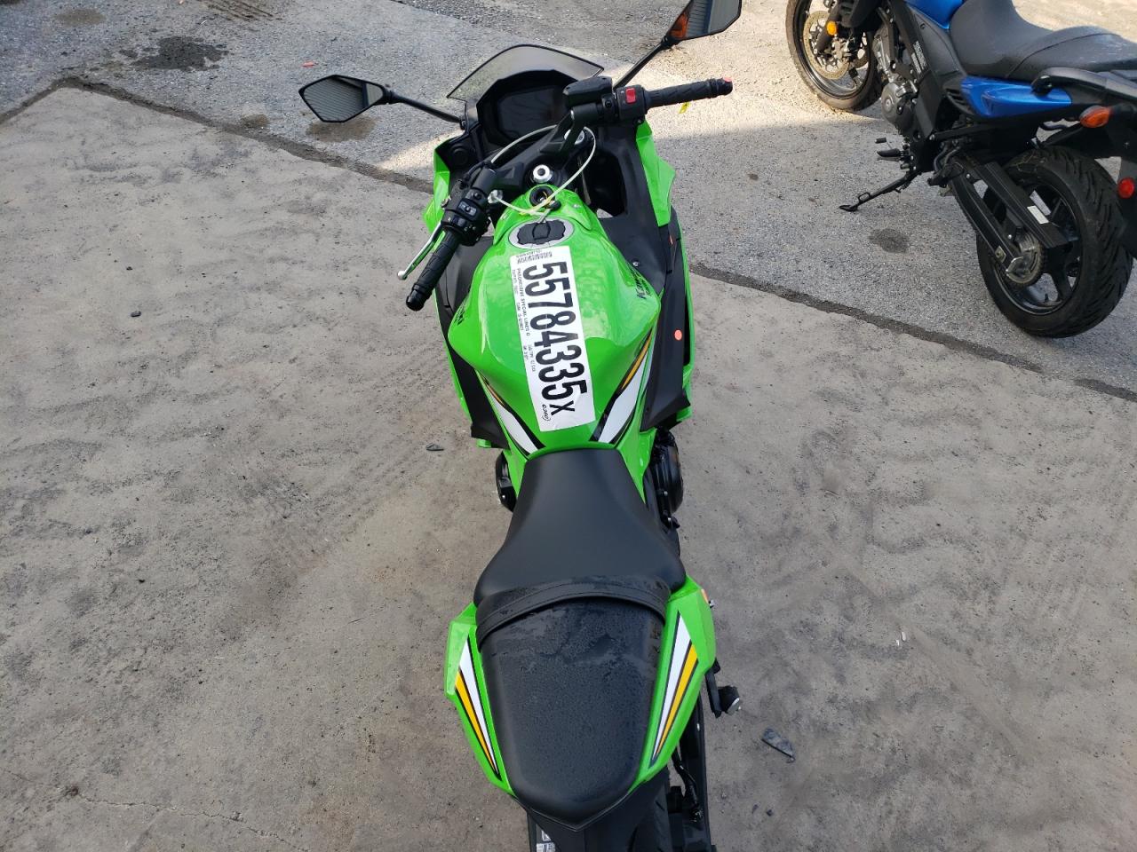 2025 Kawasaki Ex650 P VIN: ML5EXEP19SDAF3037 Lot: 55784335