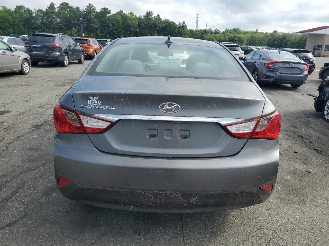 2014 Hyundai Sonata Gls VIN: 5NPEB4AC7EH817041 Lot: 58843595