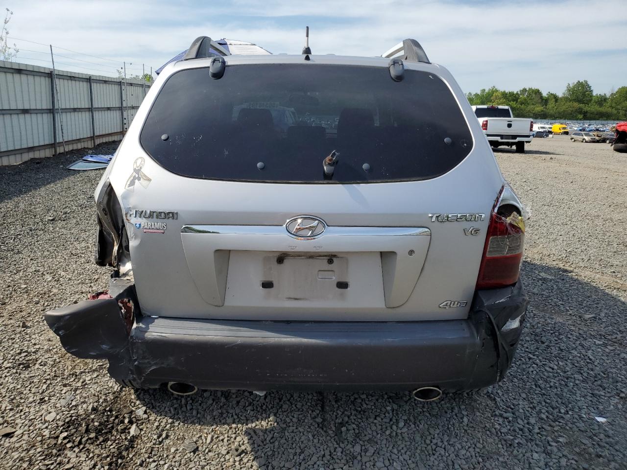 2006 Hyundai Tucson Gls VIN: KM8JN72DX6U424376 Lot: 56548195