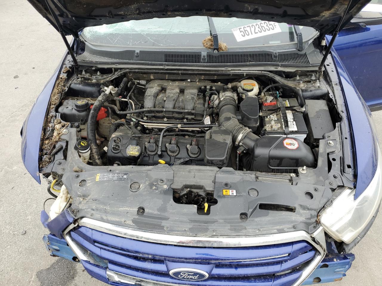 2013 Ford Taurus Limited VIN: 1FAHP2F84DG168170 Lot: 56723635