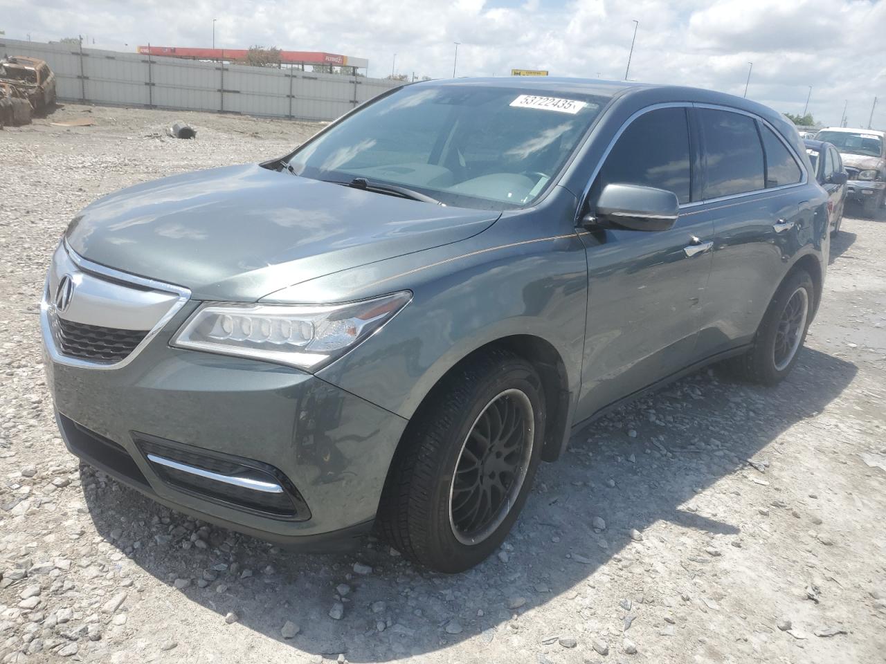 2014 Acura Mdx Technology for Sale in Cahokia Heights, IL - Hail