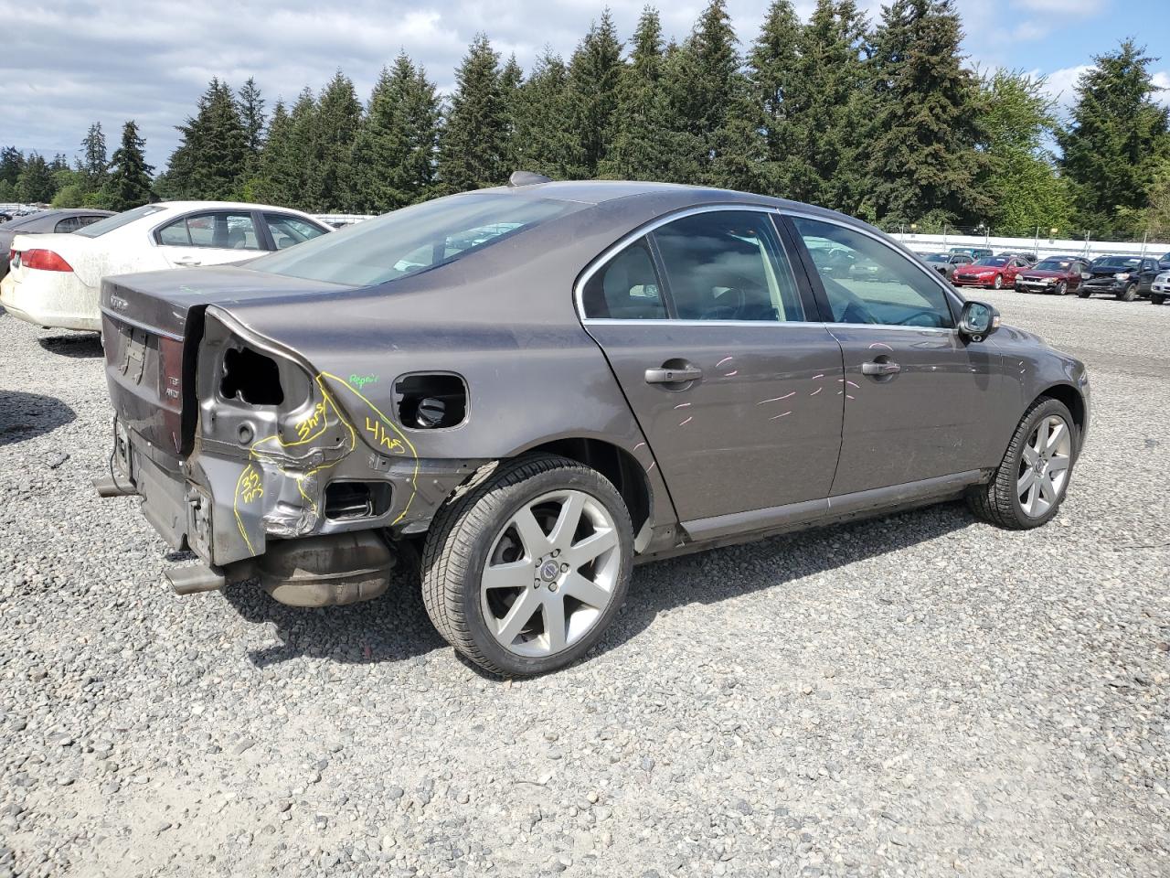2008 Volvo S80 T6 Turbo VIN: YV1AH992181069835 Lot: 57243685