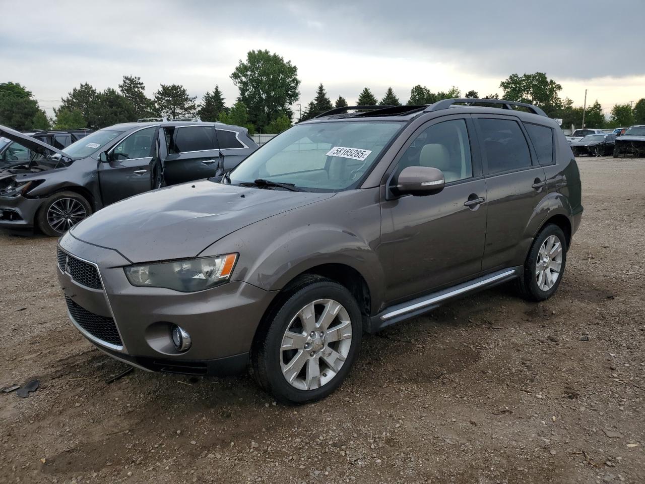 2010 Mitsubishi Outlander Se იყიდება Elgin-ში, IL - Top/Roof