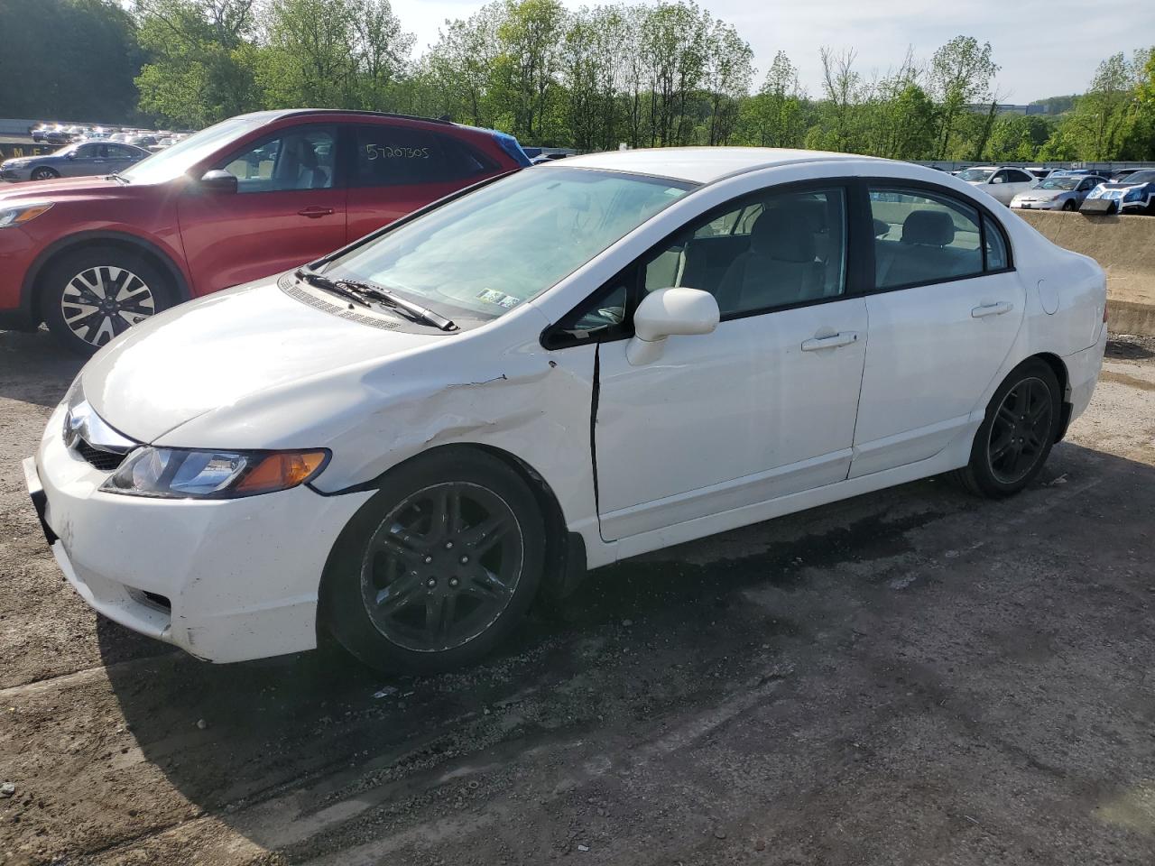 2009 Honda Civic Lx zu verkaufen in Marlboro, NY - Side