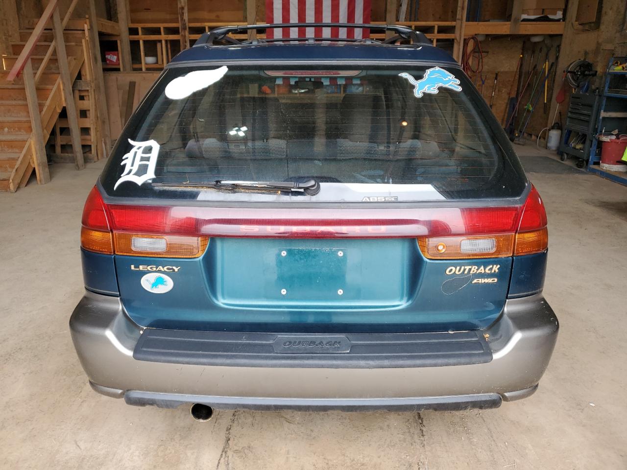 1999 Subaru Legacy Outback VIN: 4S3BG685XX7634327 Lot: 57334825
