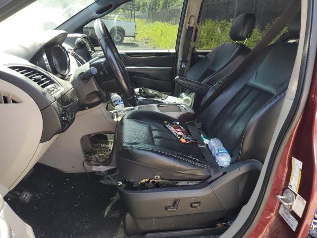 Minivans DODGE CARAVAN 2017 Czerwony
