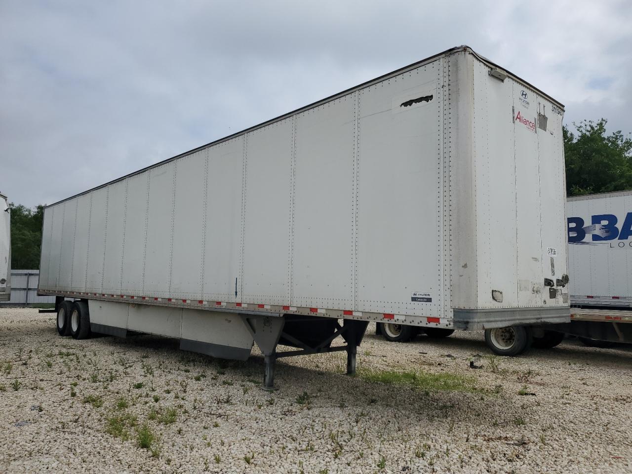 San Antonio, TX에서 판매 중인 2016 Hyundai Translead Vc2530152-Ajs Dry Van Trailer - Side