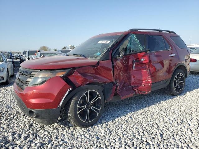  FORD EXPLORER 2014 Красный