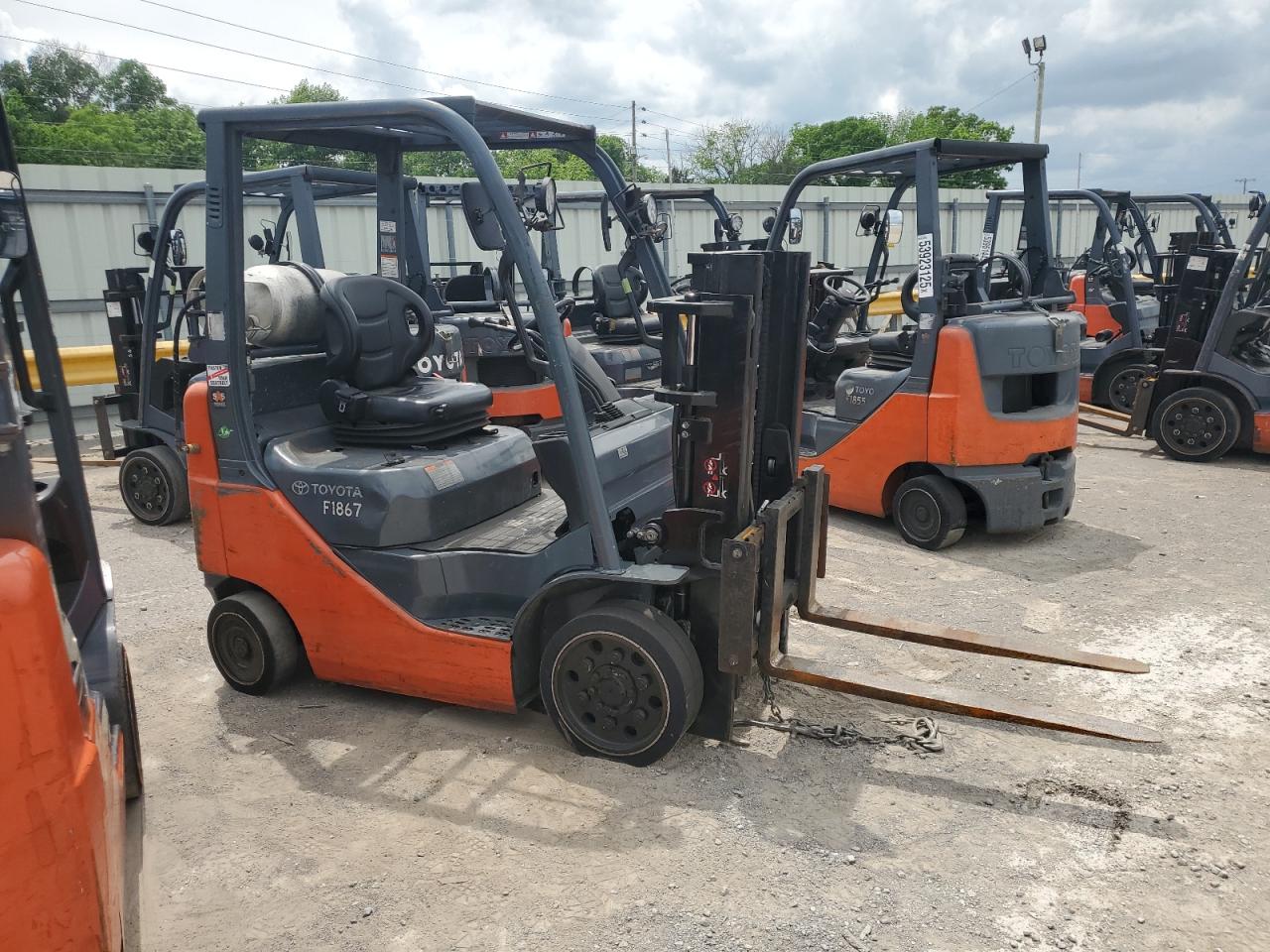 2016 Toyota Fork Lift de vânzare în Lebanon, TN - Normal Wear