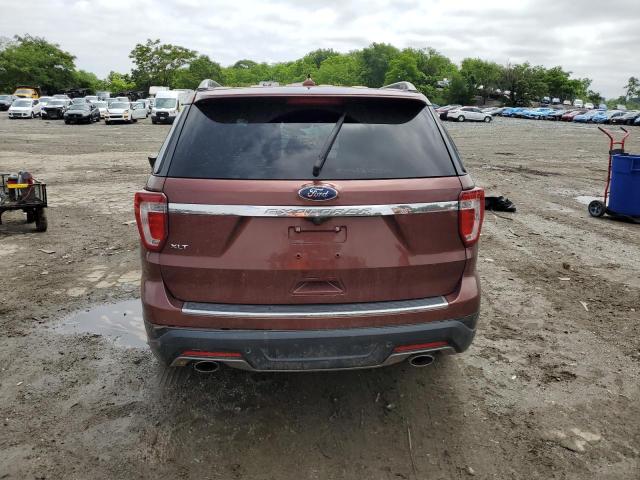  FORD EXPLORER 2018 Бургунді