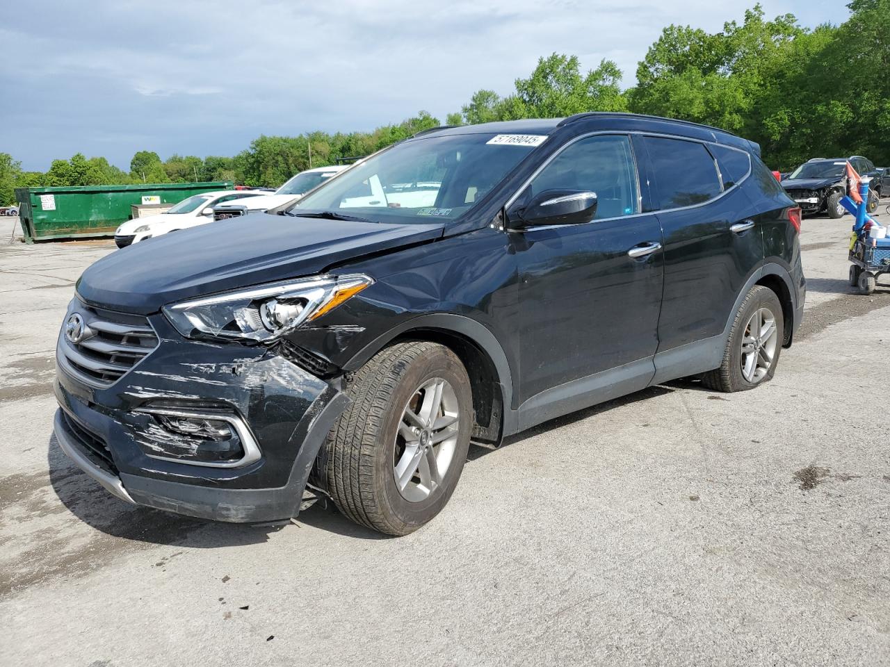 2017 Hyundai Santa Fe Sport იყიდება Ellwood City-ში, PA - Front End