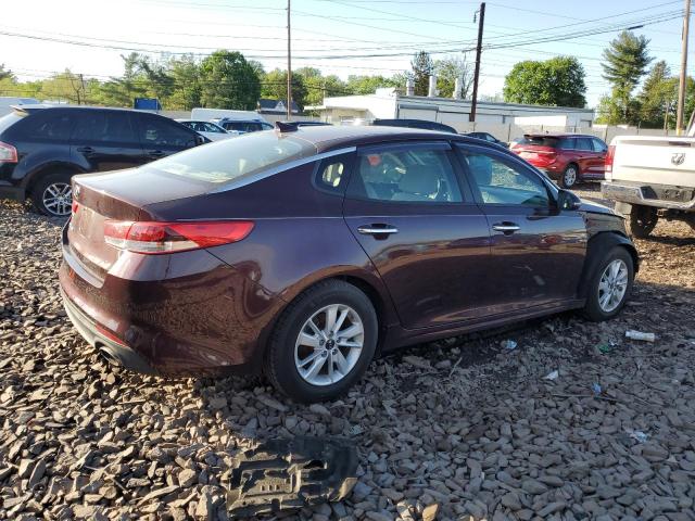  KIA OPTIMA 2016 Burgundy