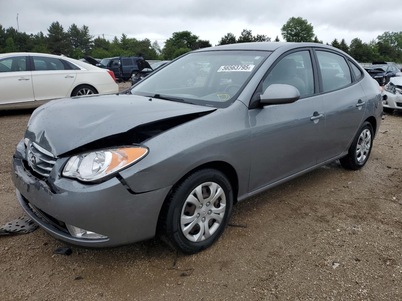 2010 Hyundai Elantra Blue na sprzedaż w Elgin, IL - Front End