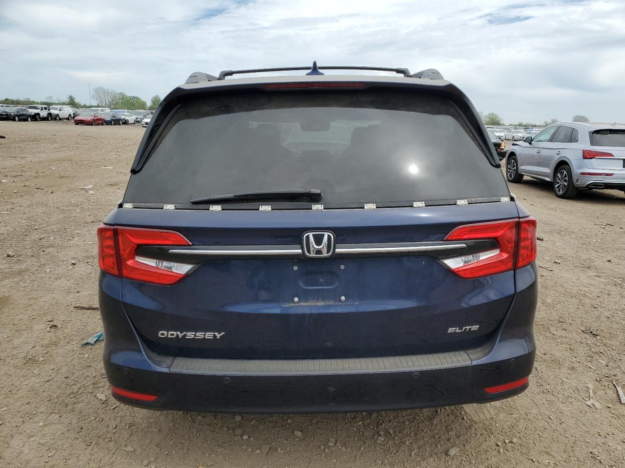 2022 Honda Odyssey Elite VIN: 5FNRL6H94NB043446 Lot: 56388725