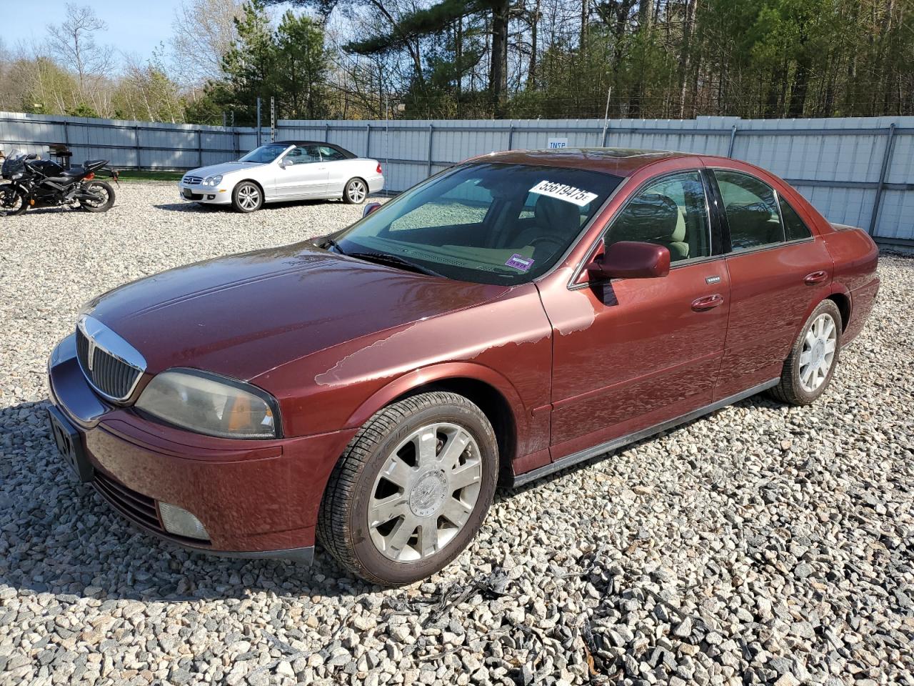 2004 Lincoln Ls на продаже в Lyman, ME - Minor Dent/Scratches