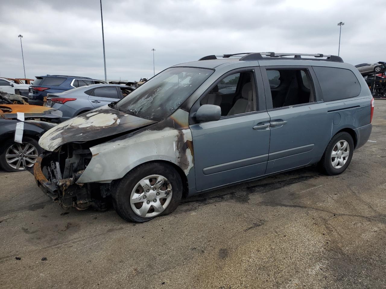 2007 Kia Sedona Ex for Sale in Moraine, OH - Burn