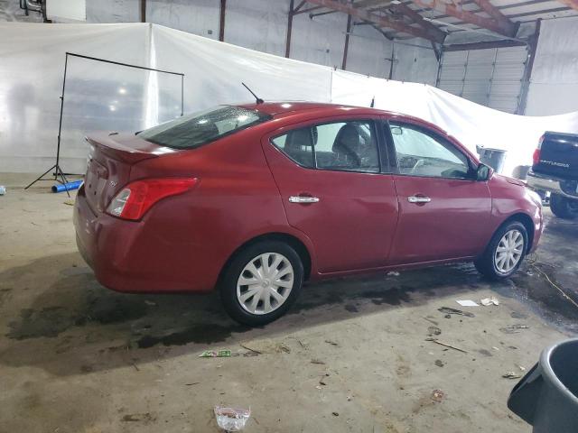 NISSAN VERSA 2017 Красный