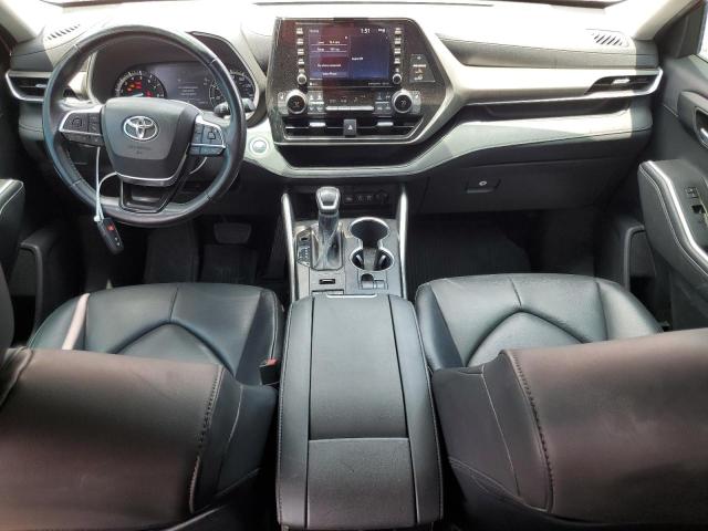  TOYOTA HIGHLANDER 2021 Czerwony