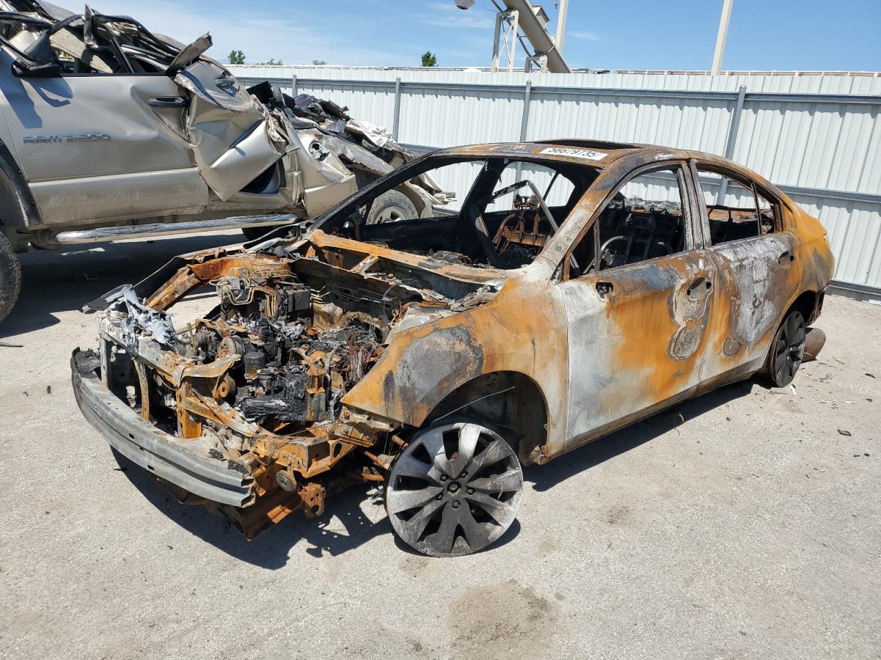 2016 Subaru Legacy 2.5I Premium იყიდება Kansas City-ში, KS - Burn