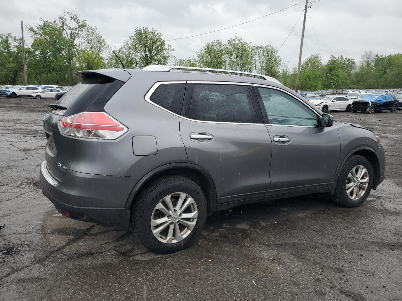 2016 Nissan Rogue S VIN: KNMAT2MVXGP594367 Lot: 57076665