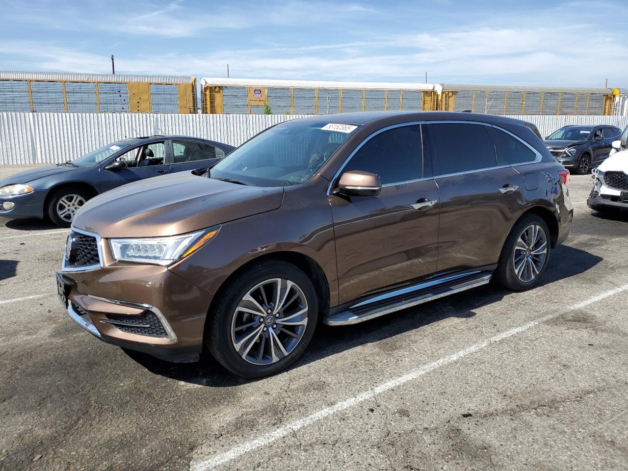 2019 Acura Mdx Technology for Sale in Van Nuys, CA - Side