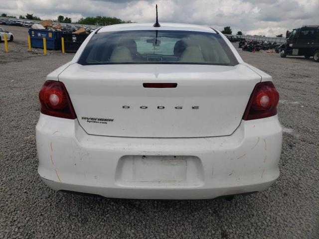  DODGE AVENGER 2013 Белый