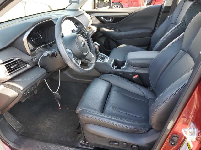  SUBARU LEGACY 2022 Czerwony