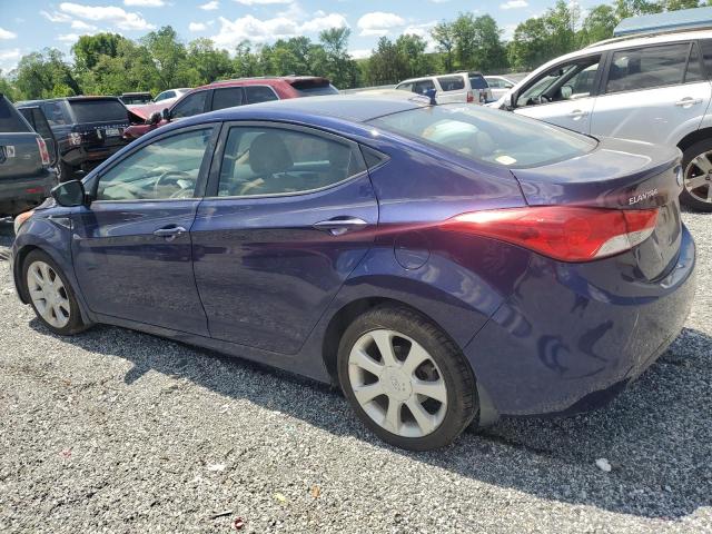  HYUNDAI ELANTRA 2013 Granatowy