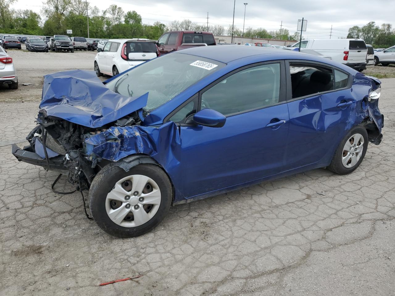 2017 Kia Forte Lx იყიდება Fort Wayne-ში, IN - All Over