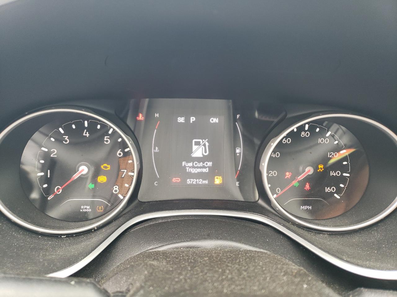 2020 Jeep Compass Sport VIN: 3C4NJDAB7LT165576 Lot: 57212025