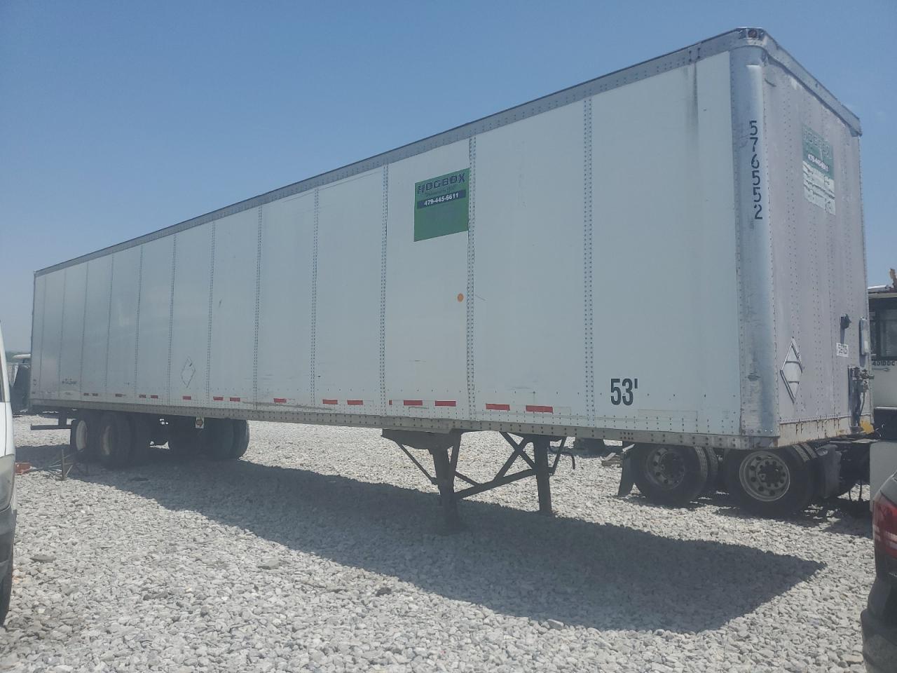 2001 Wabash Dvcvhpc Dry Van Trailer for Sale in Prairie Grove, AR - Undercarriage