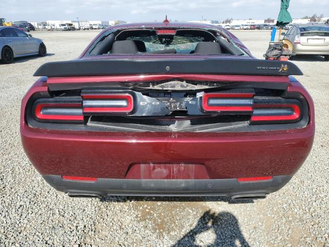  DODGE CHALLENGER 2022 Бордовий