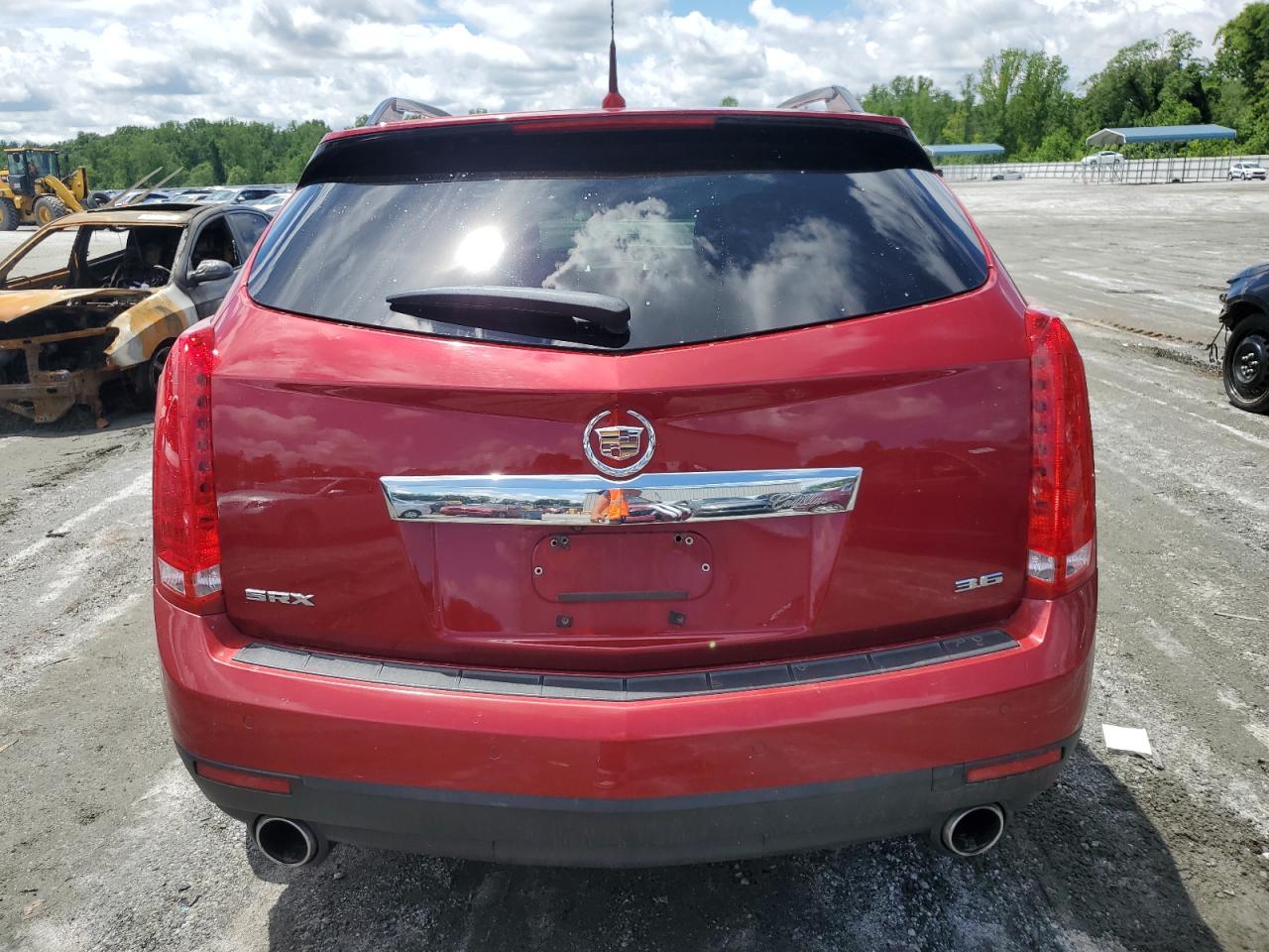 2012 Cadillac Srx Luxury Collection VIN: 3GYFNAE37CS653842 Lot: 57098045