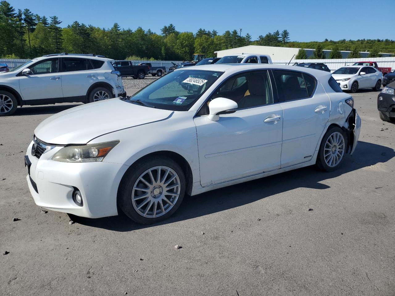 2011 Lexus Ct 200 იყიდება Windham-ში, ME - Front End