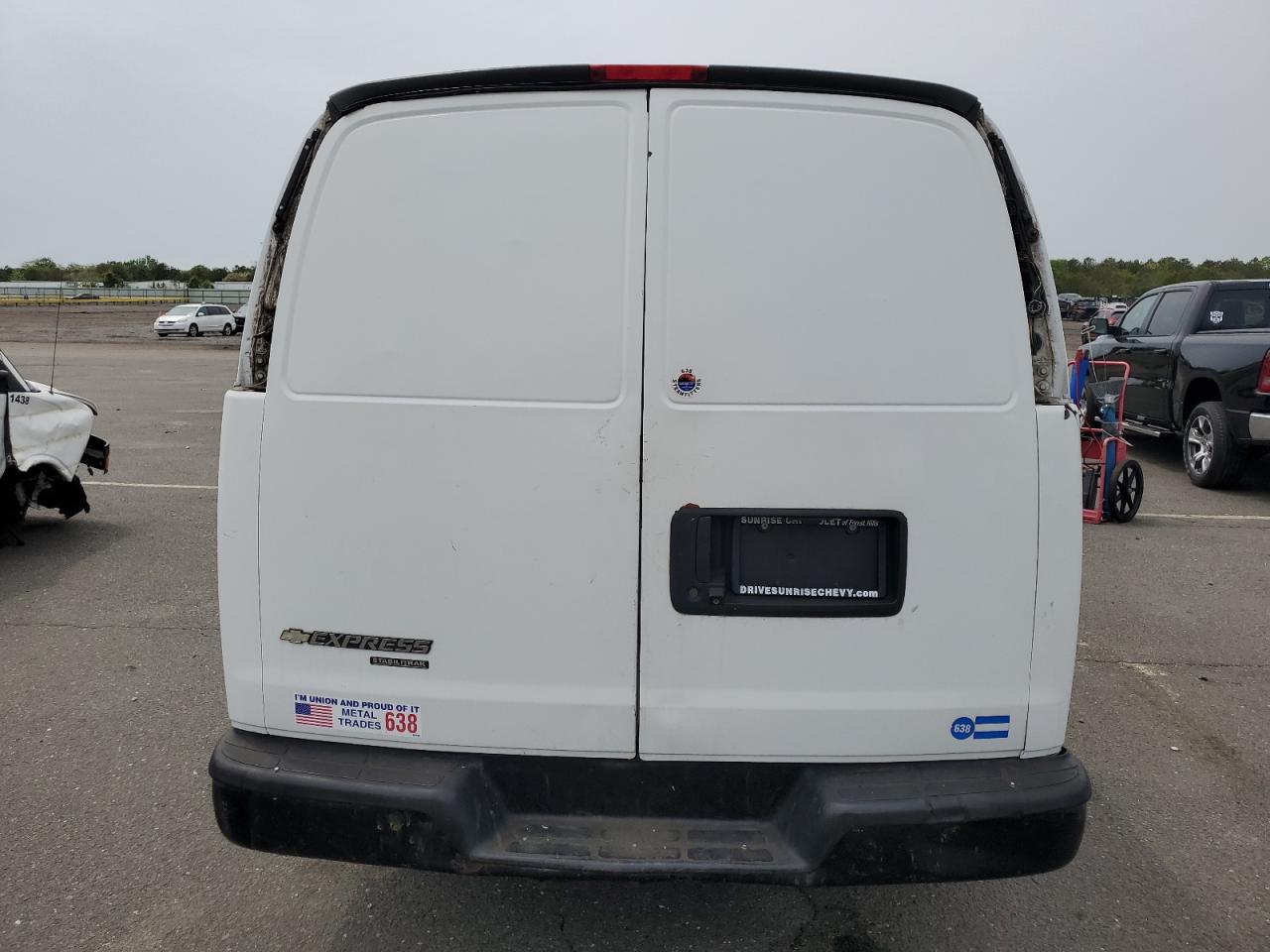 2015 Chevrolet Express G2500 VIN: 1GCWGFCF3F1113291 Lot: 57184965