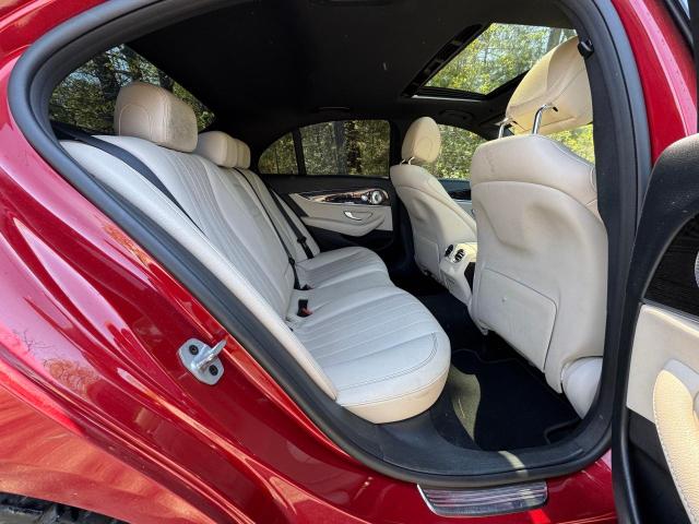  MERCEDES-BENZ E-CLASS 2019 Red