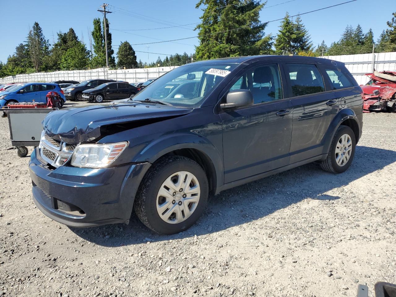 2015 Dodge Journey Se zu verkaufen in Graham, WA - Front End