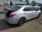 2017 Toyota Corolla L en Venta en Portland, OR - Rear End