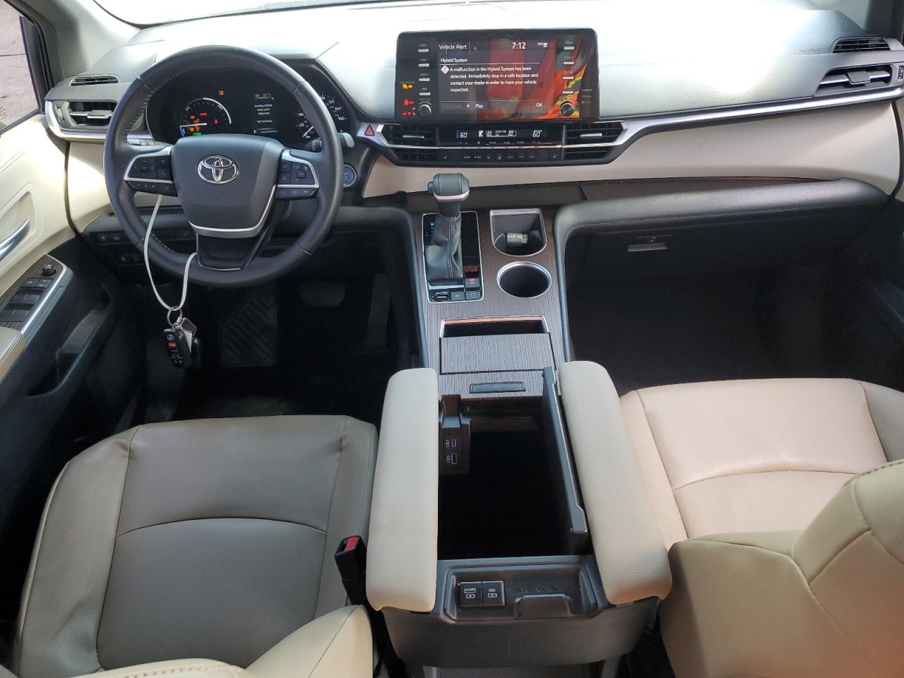 2022 Toyota Sienna Xle VIN: 5TDYRKEC3NS113730 Lot: 57160105