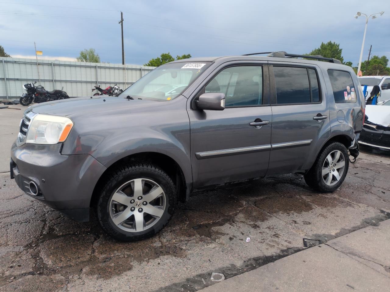 2014 Honda Pilot Touring للبيع في Littleton، CO - Rear End