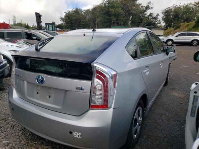 TOYOTA PRIUS 2015 Сріблястий