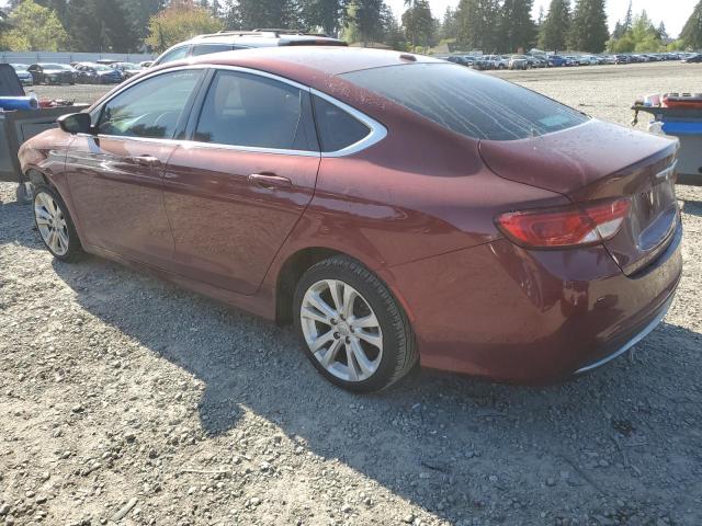  CHRYSLER 200 2015 Red