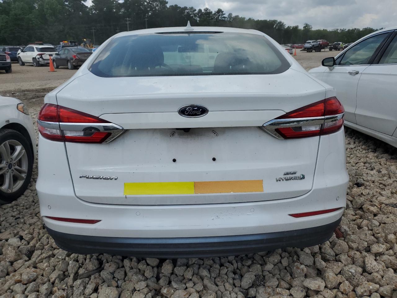 2019 Ford Fusion Se VIN: 3FA6P0LUXKR124919 Lot: 54022955